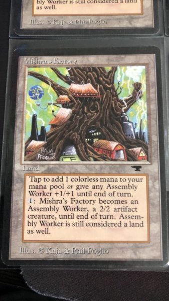 画像2: (実物写真アリ)(ATQ)土地 ミシュラの工廠(春夏秋冬4枚セット) (2)