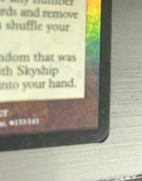 画像4: (実物写真アリ)Foil(PLS)ア　飛翔艦ウェザーライト(R)☆133 (4)