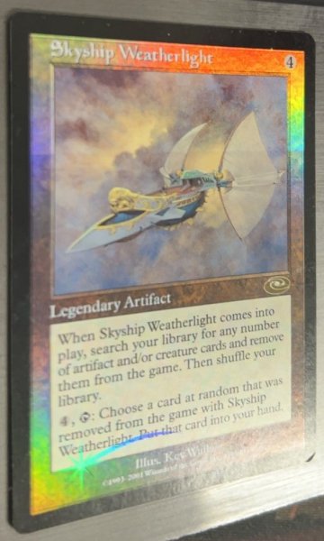 画像3: (実物写真アリ)Foil(PLS)ア　飛翔艦ウェザーライト(R)☆133 (3)