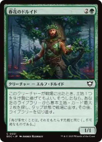 画像1: (EOC)緑　春花のドルイド(C)051 (1)