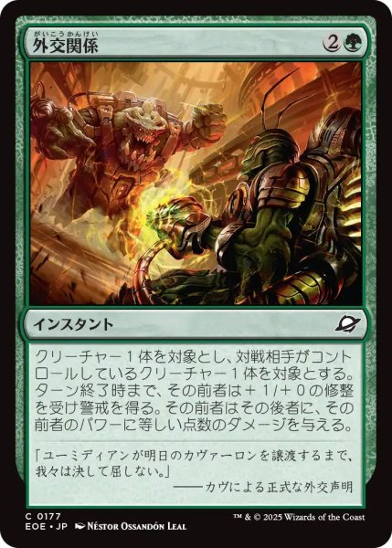 画像1: (EOE)緑　外交関係(C) (1)