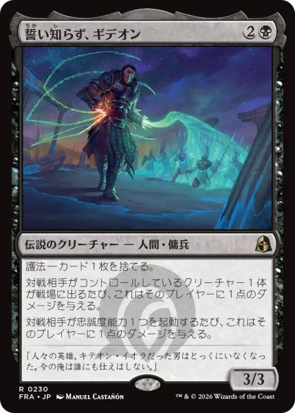画像1: (FRA)黒　誓い知らず、ギデオン(R) (1)