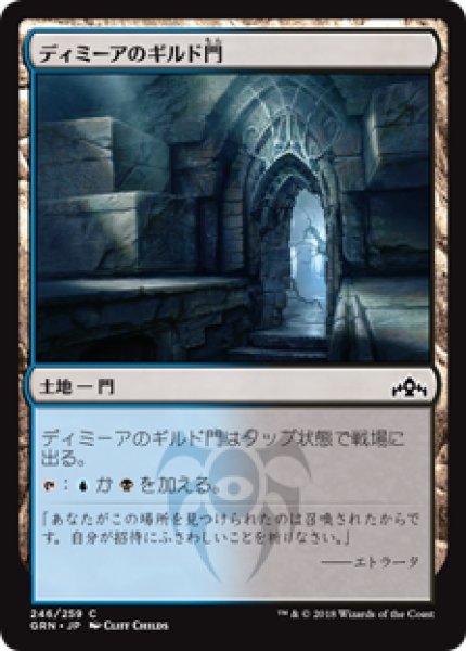 画像1: (GRN)土地　ディミーアのギルド門(C) (1)