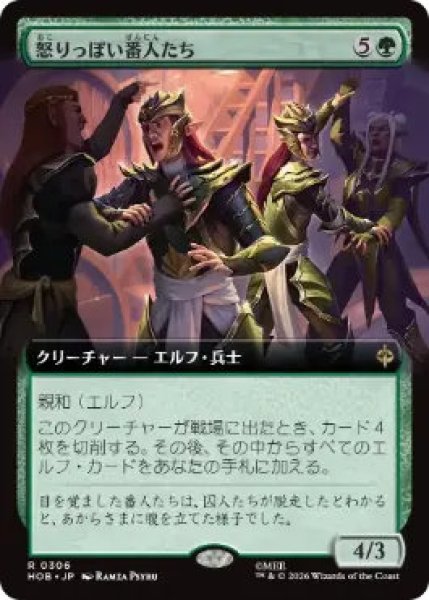 画像1: (HOB)緑　怒りっぽい番人たち(R)306 (1)
