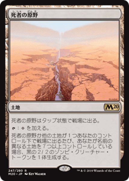 画像1: (M20)土地　死者の原野(R) (1)