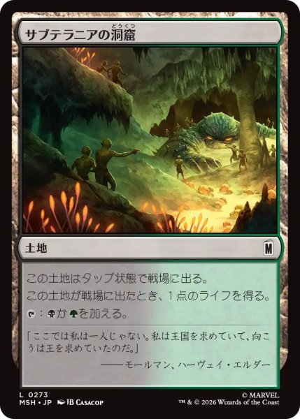 画像1: (MSH)土地　サブテラニアの洞窟(C) (1)