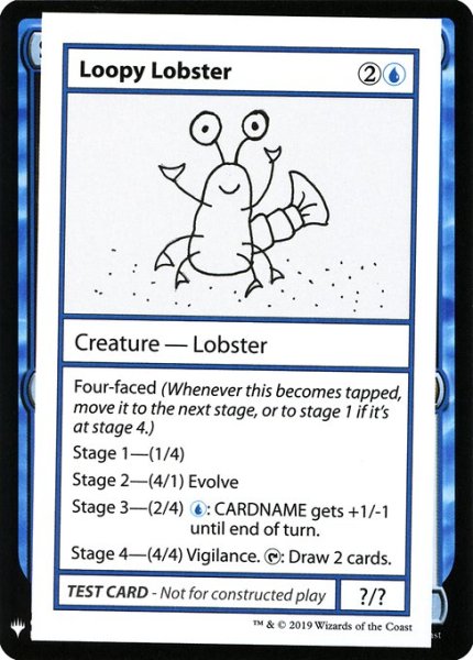 画像1: (MB1)青　Loopy Lobster (1)