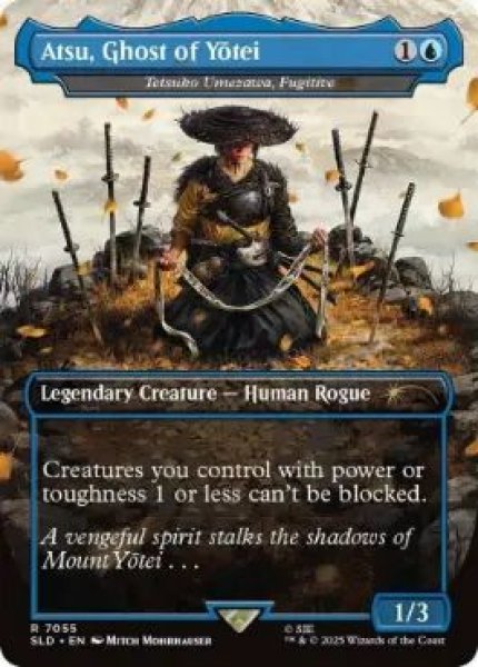 画像1: (SLD)青　逃亡者、梅澤哲子(R)7055(Atsu, Ghost of Yōtei) (1)