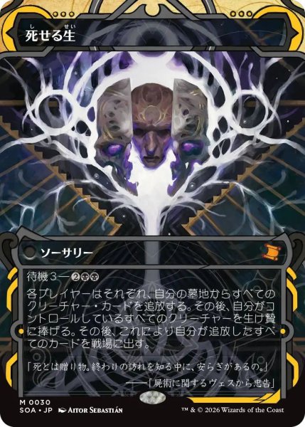 画像1: (SOA)黒　死せる生(M)030 (1)