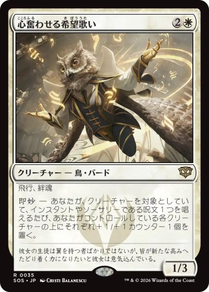 画像1: (SOS)白　心奮わせる希望歌い(R) (1)