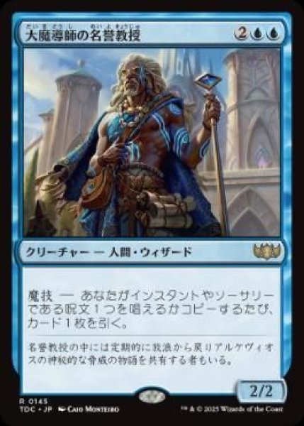 画像1: (TDC)青　大魔導師の名誉教授(R)145 (1)