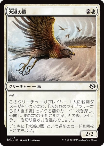 画像1: (TDM)白　大嵐の鷹(C) (1)