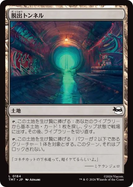 画像1: (TMT)土地　脱出トンネル(L) (1)